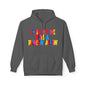 Cupid Hit Me With A Rainbow Arrow Unisex Valentines Hoodie