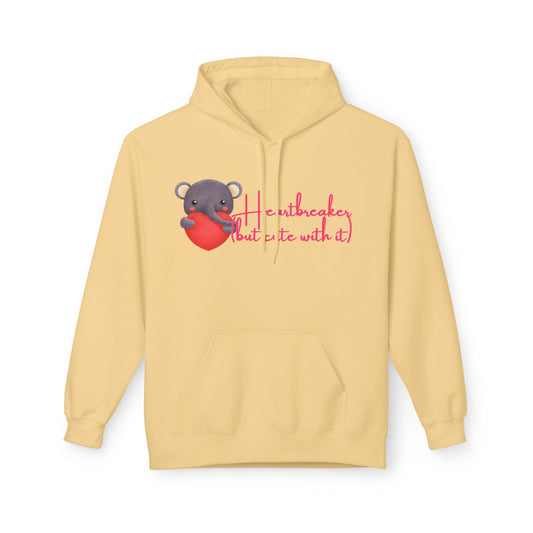 Heartbreaker (But Cute With It) Unisex Valentines Hoodie