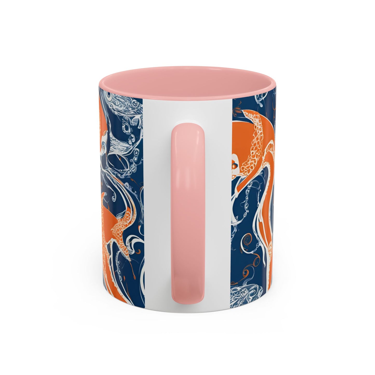Orange Fish 10 Accent Coffee Mug (11oz)