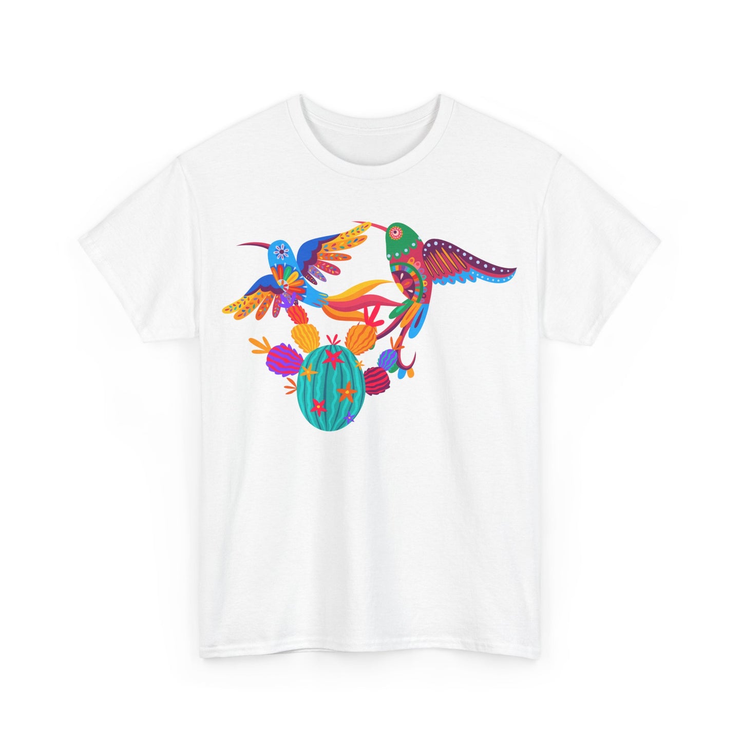 Jazzy birds 04 Unisex Heavy Cotton Tee