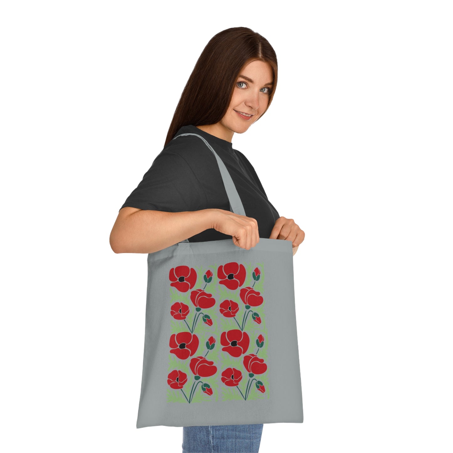Abstract flowers 14 Cotton Tote