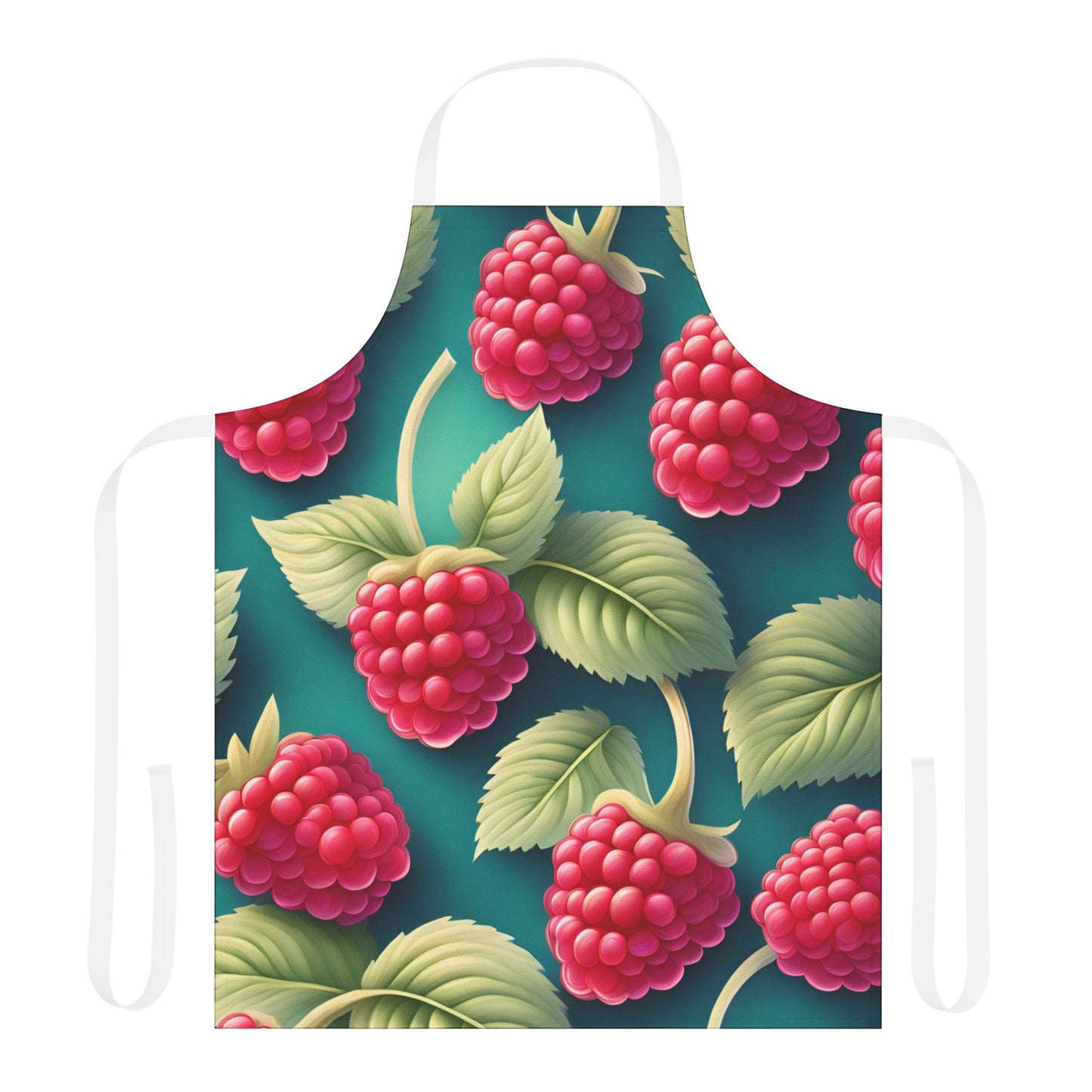 Raspberry 1 Apron, 5 Color Straps (AOP)