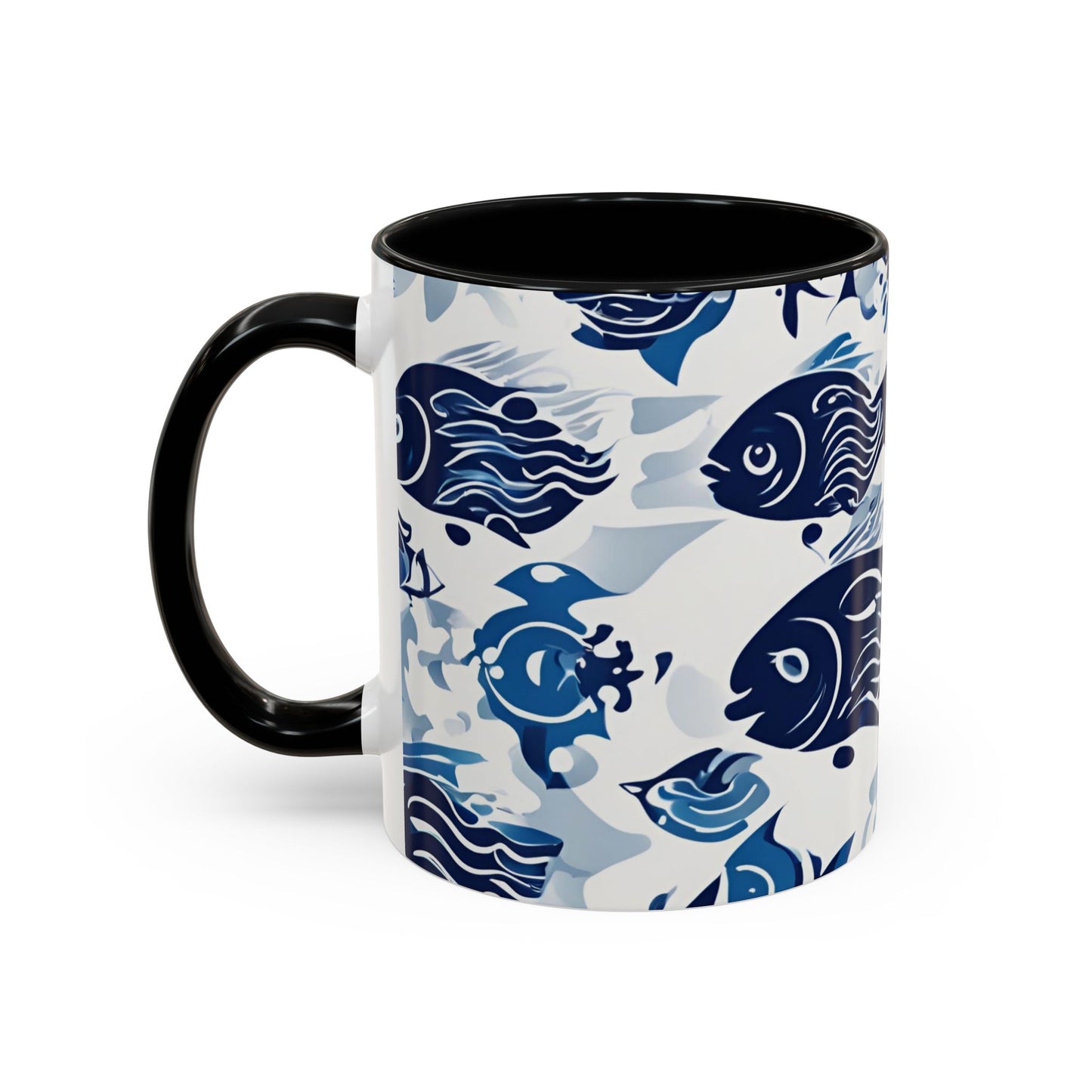Fish 15 Accent Coffee Mug (11oz)