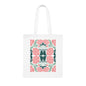 Abstract flowers 01 Cotton Tote