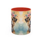 Border Terrier 01 Accent Coffee Mug - Dog Lover Gift