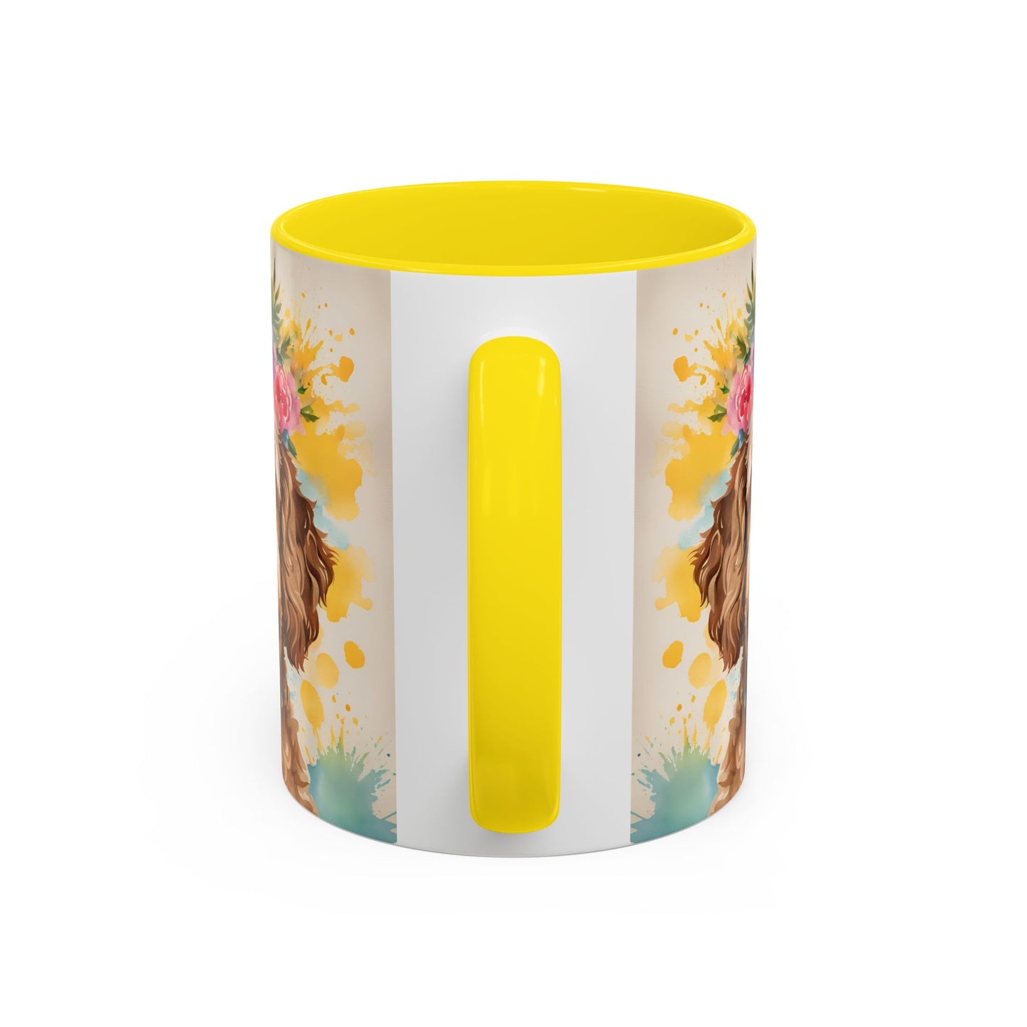 Cockapoo 04 Accent Coffee Mug - Dog Lover Gift
