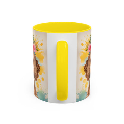 Cockapoo 04 Accent Coffee Mug - Dog Lover Gift
