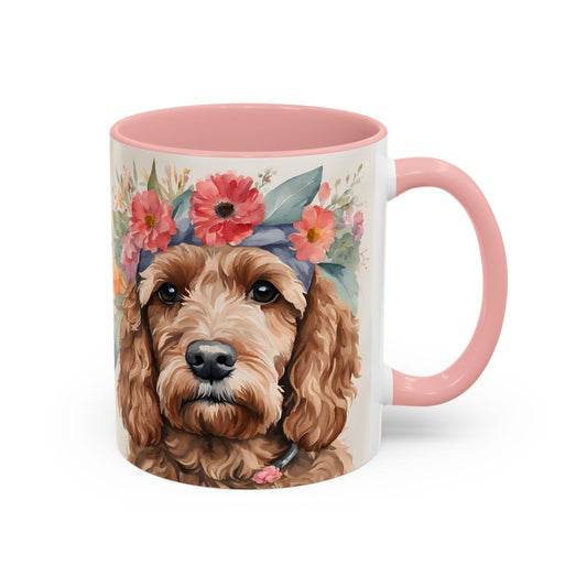 Cocker Spaniel 01 Accent Coffee Mug - Dog Lover Gift