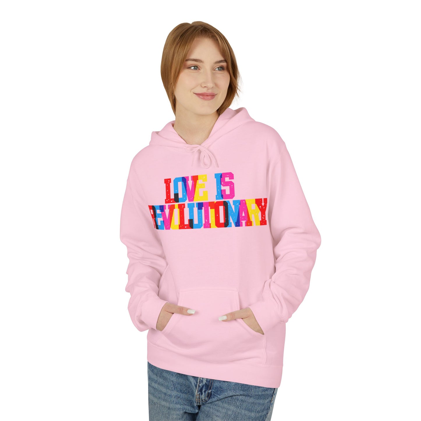 Love Is Revolutionary Unisex Valentines Hoodie
