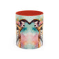 Greyhound 04 Accent Coffee Mug - Dog Lover Gift
