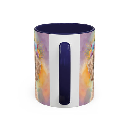 Labradoodle 01 Accent Coffee Mug - Dog Lover Gift