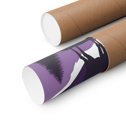 Lone Collection Stag 6 Matte Square Posters