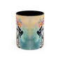 Dalmatian 01 Accent Coffee Mug - Dog Lover Gift