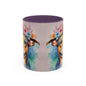 Staffordshire Bull Terrier 02 Accent Coffee Mug - Dog Lover Gift