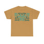 More Abstract Flowers 43 Unisex Heavy Cotton Tee