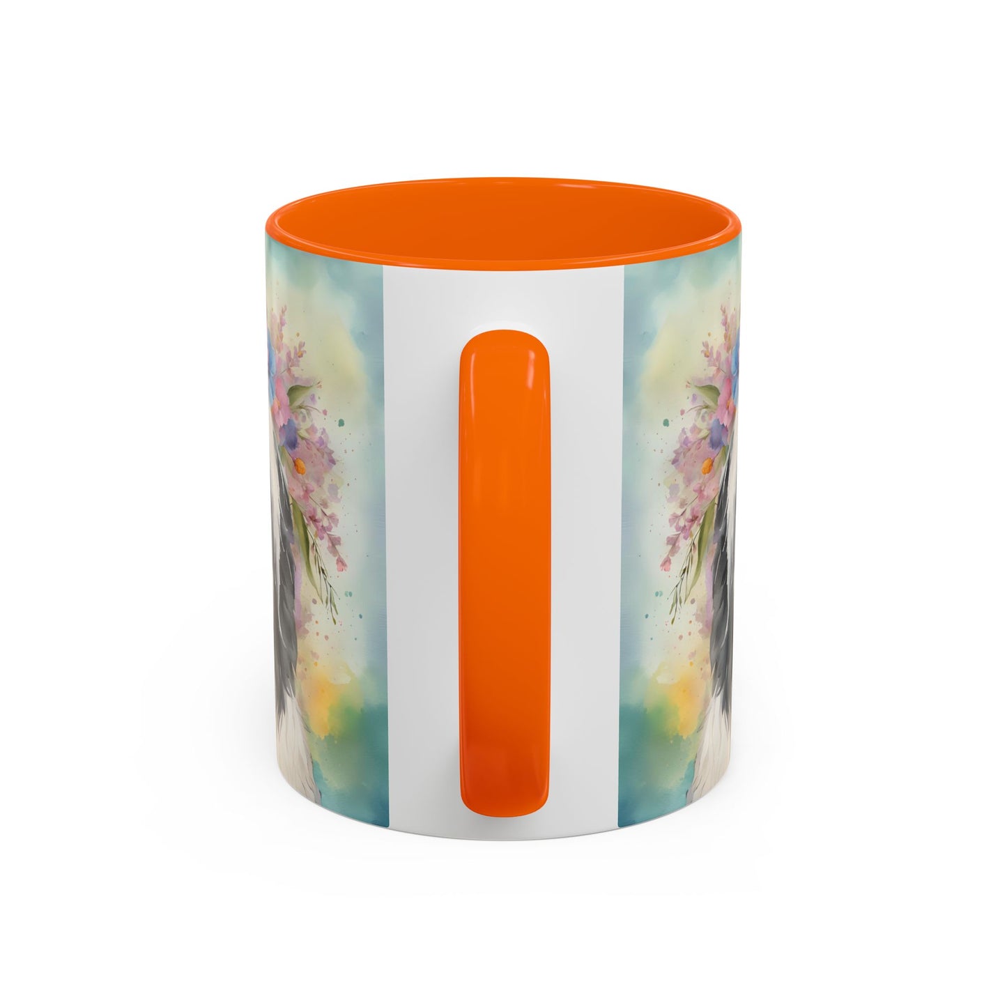 Bearded Collie 02 Accent Coffee Mug - Dog Lover Gift