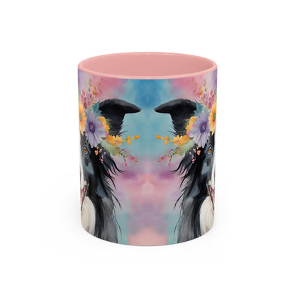 Border Collie 03 Accent Coffee Mug - Dog Lover Gift