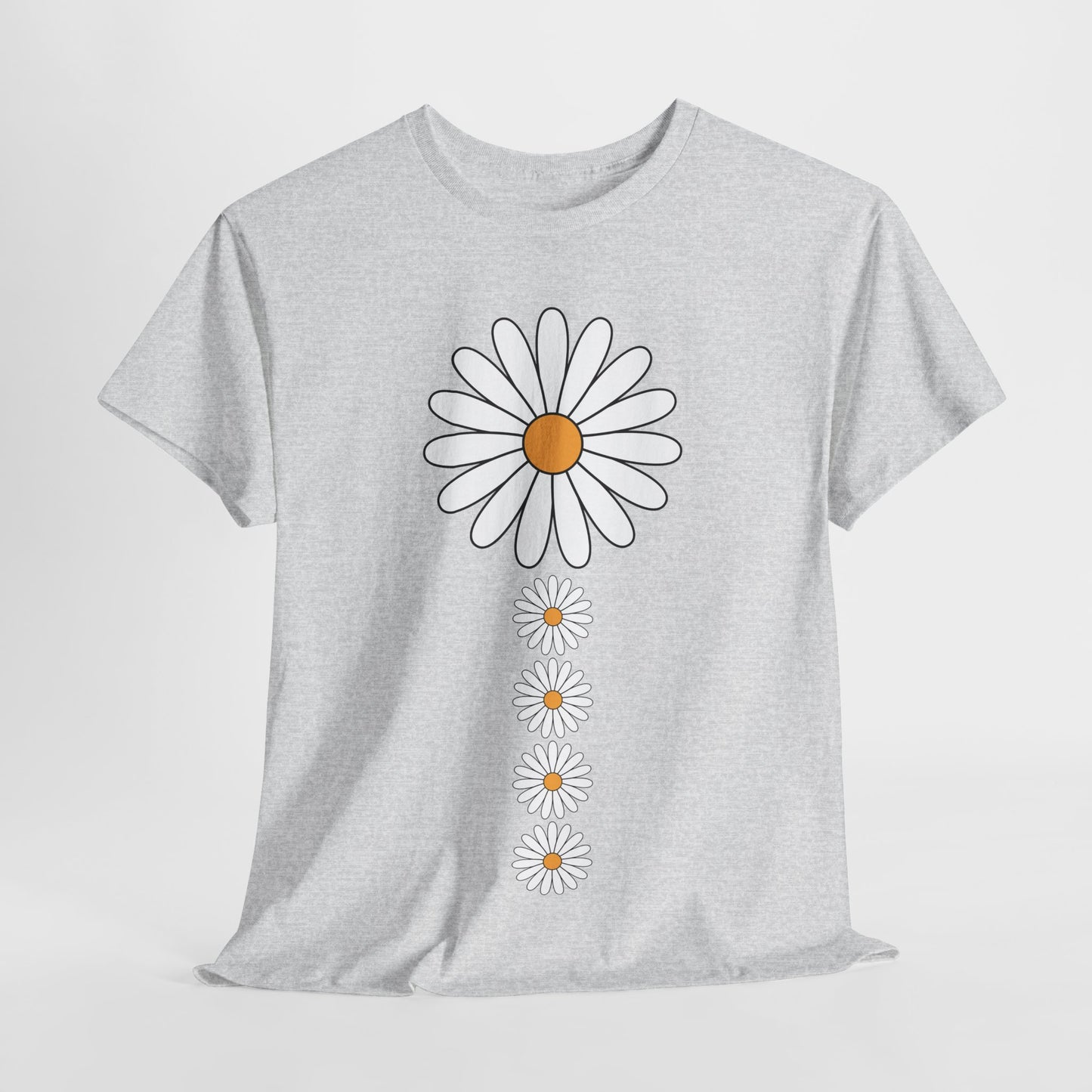 More abstract flowers 44 Unisex Heavy Cotton Tee