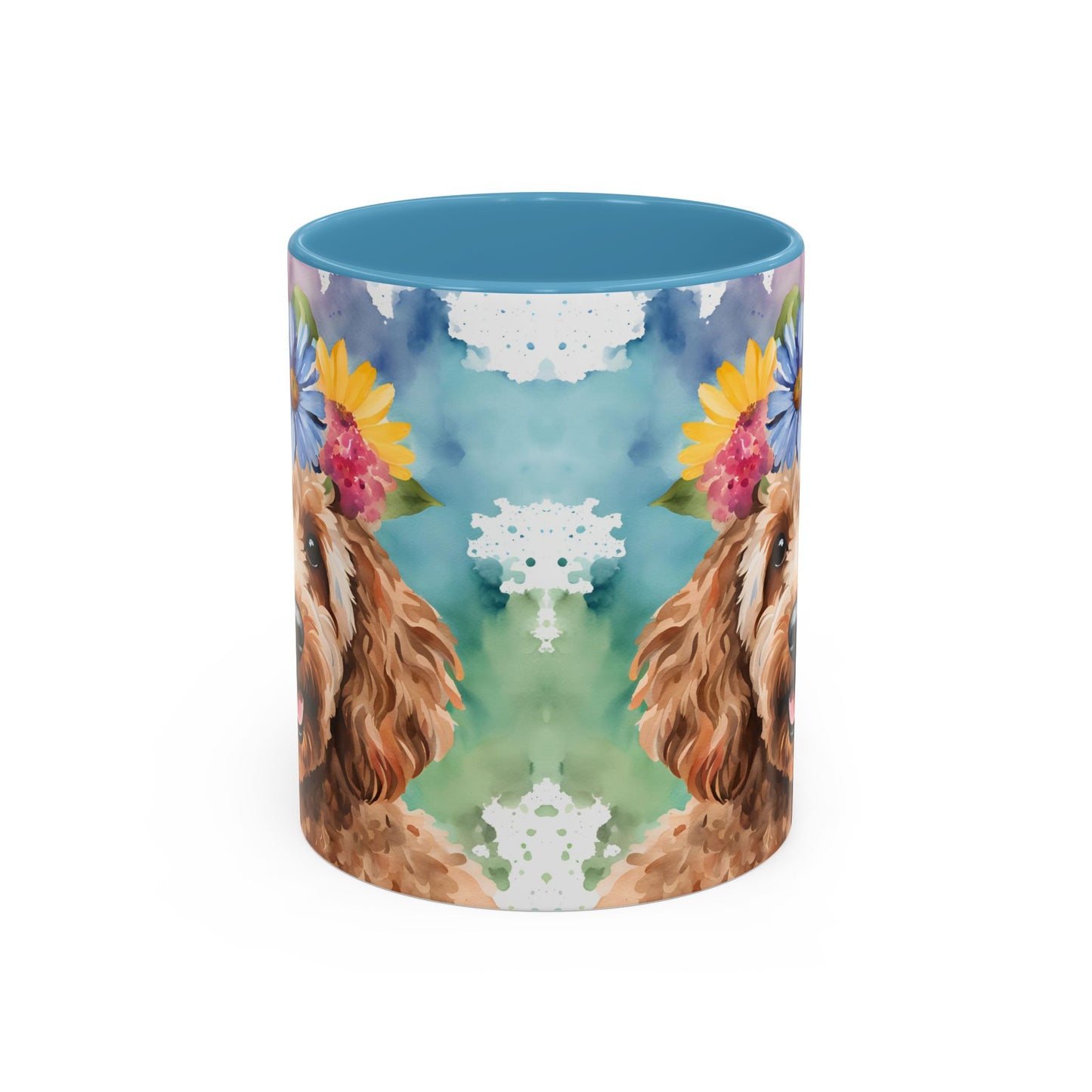 Cockapoo 03 Accent Coffee Mug - Dog Lover Gift