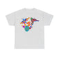 Jazzy birds 04 Unisex Heavy Cotton Tee