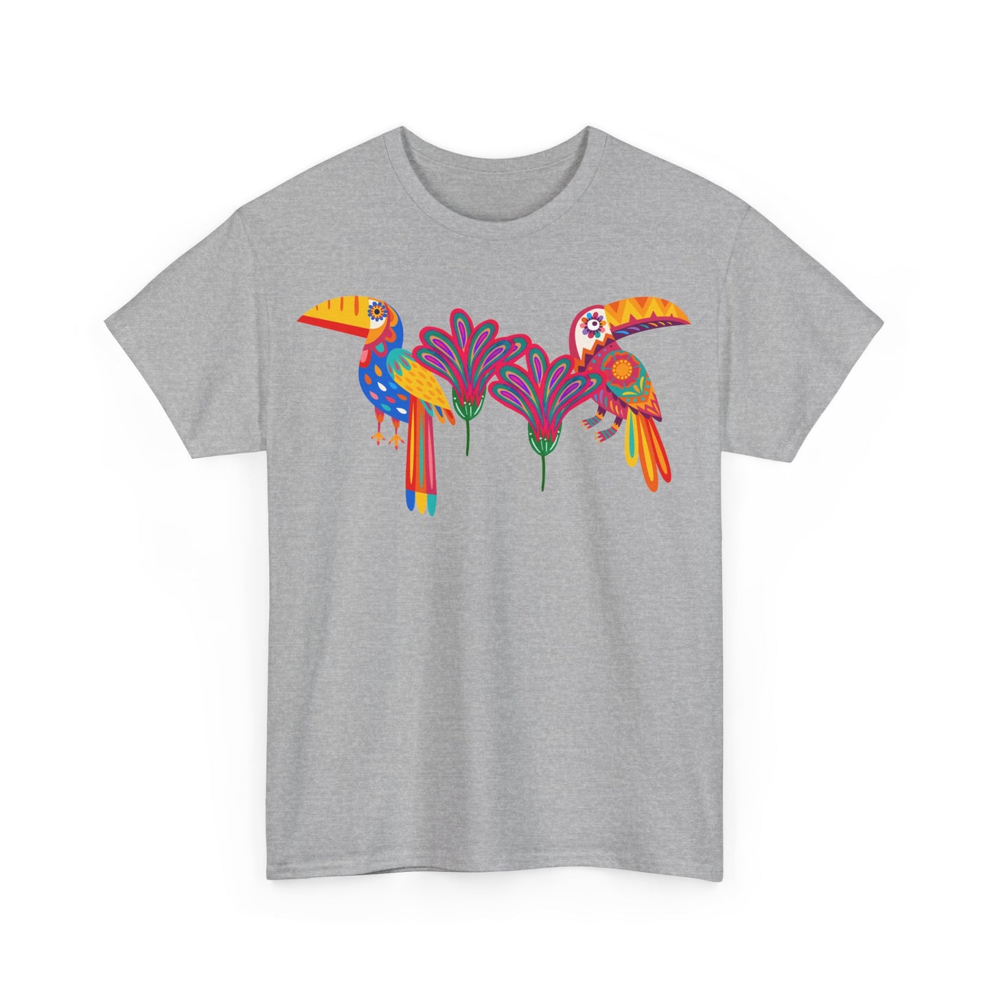 Jazzy birds 11 Unisex Heavy Cotton Tee