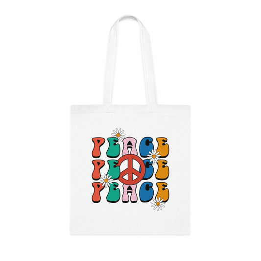 Flower power 05 Cotton Tote