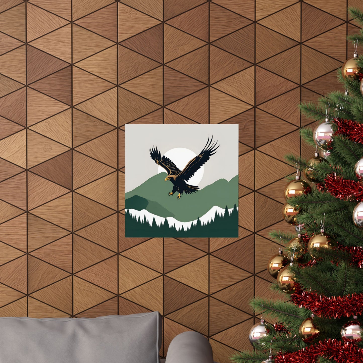 Lone Collection Eagle 20 Matte Square Posters