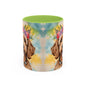 Cockapoo 04 Accent Coffee Mug - Dog Lover Gift