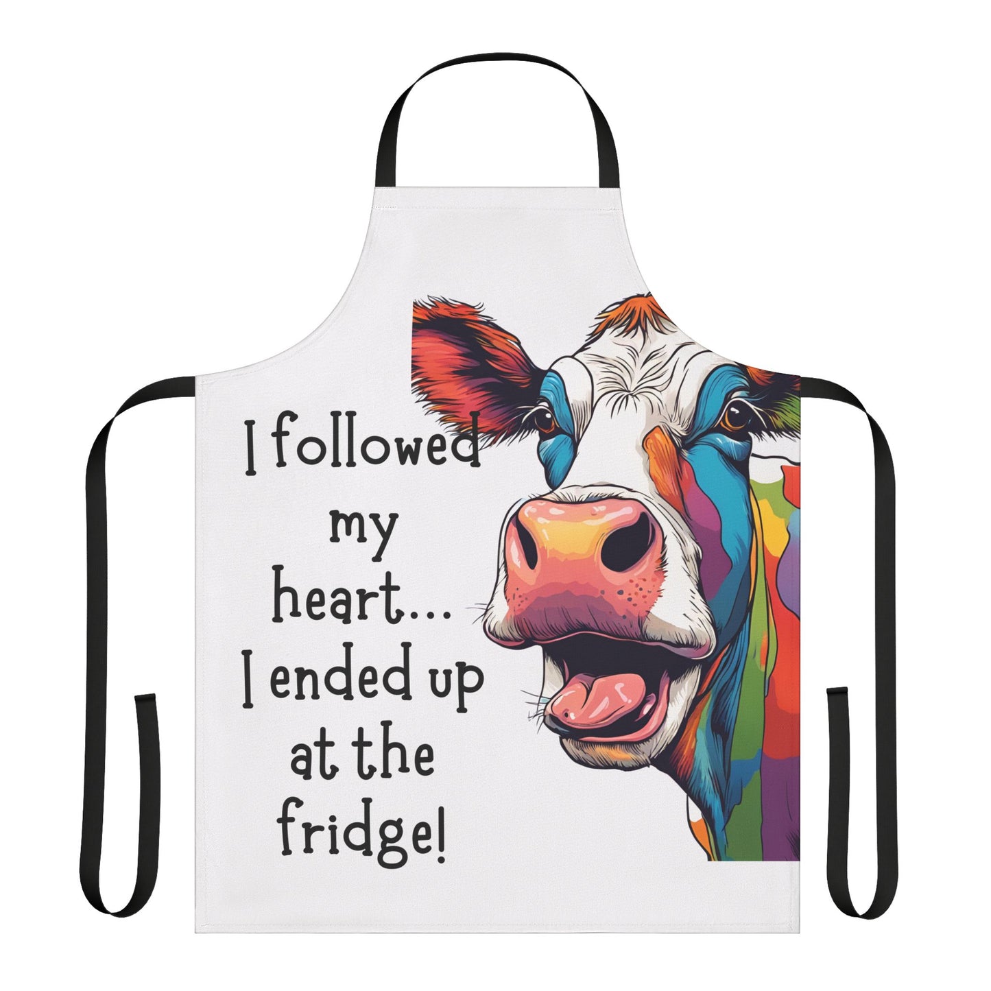 I followed my heart……Adult Apron (AOP)