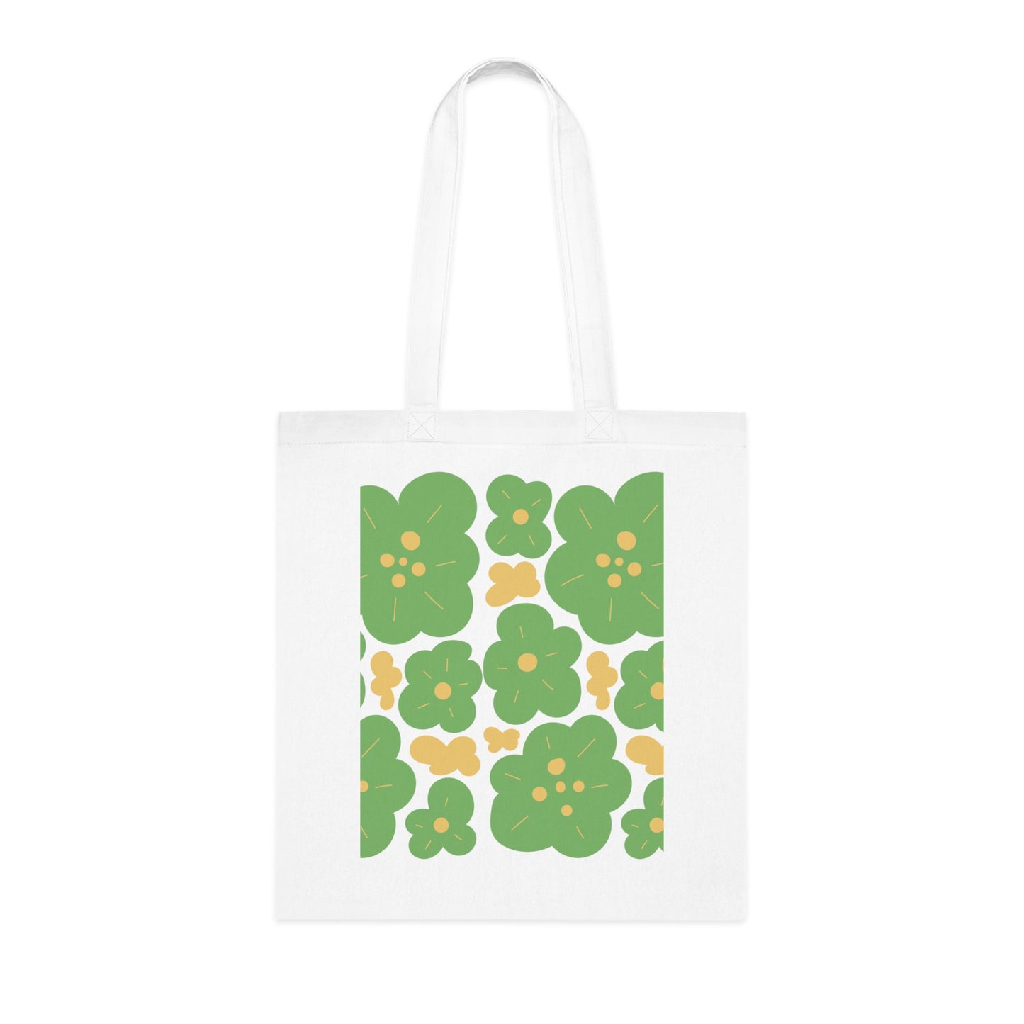 Abstract flowers 07 Cotton Tote