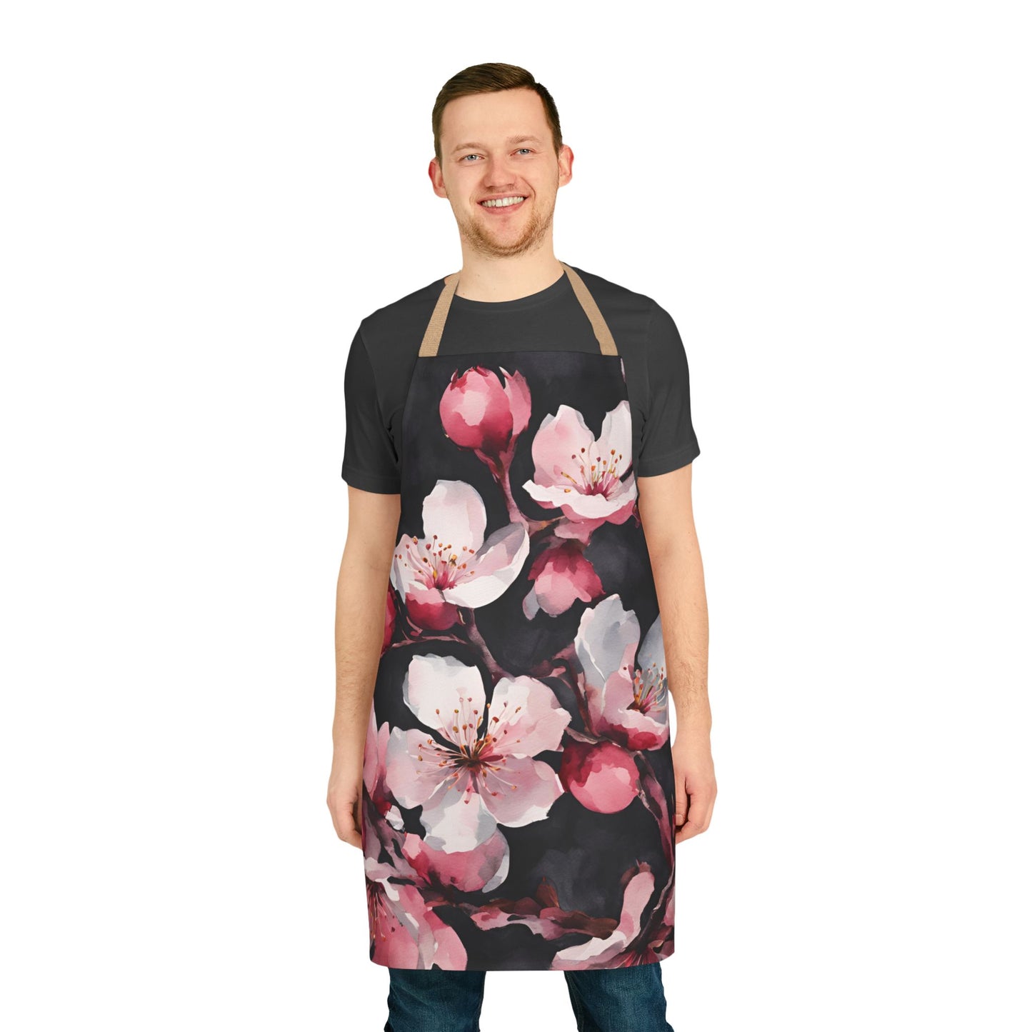 Cherry Blossom 02 Apron 5-Color Straps