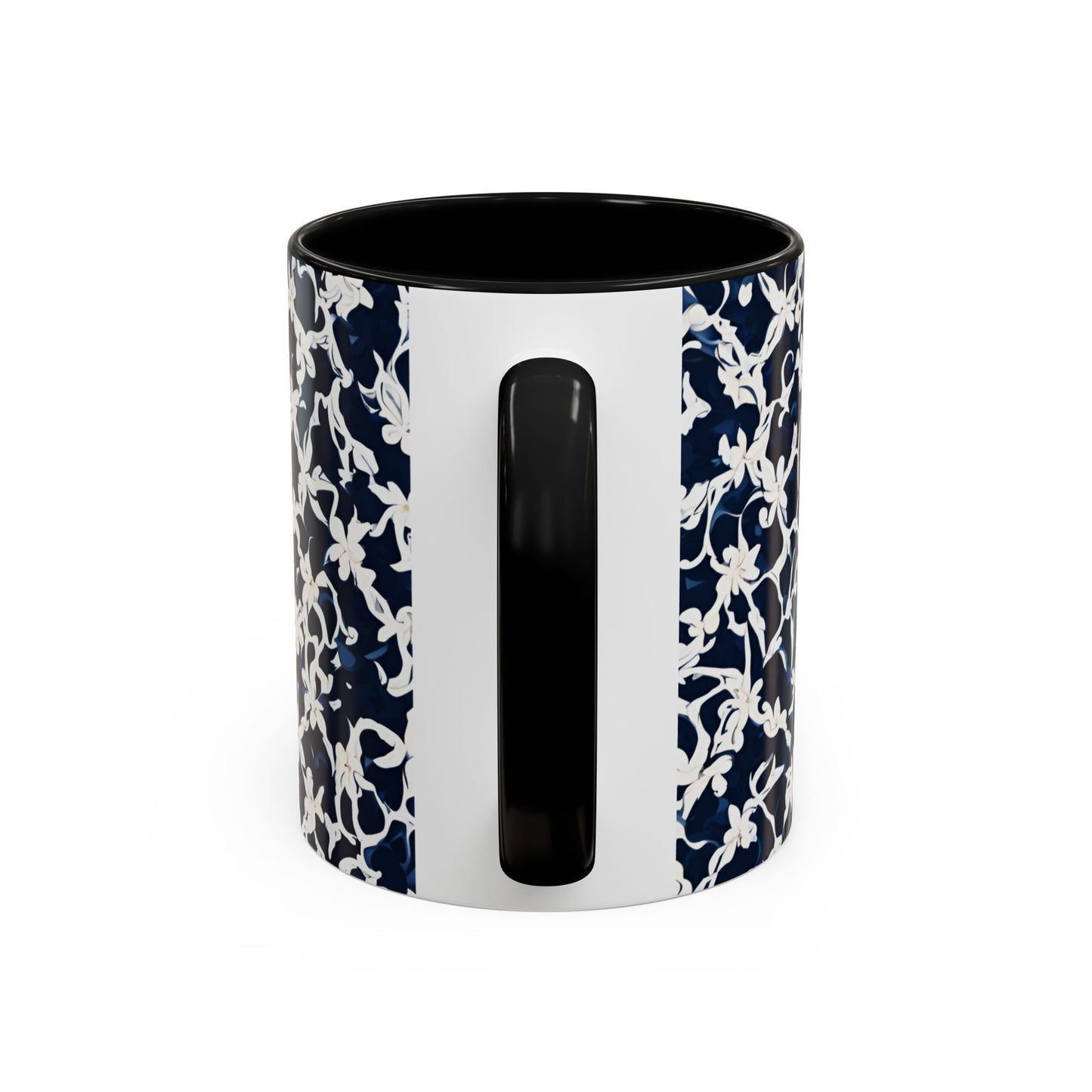 Flower 4 Accent Coffee Mug (11oz)