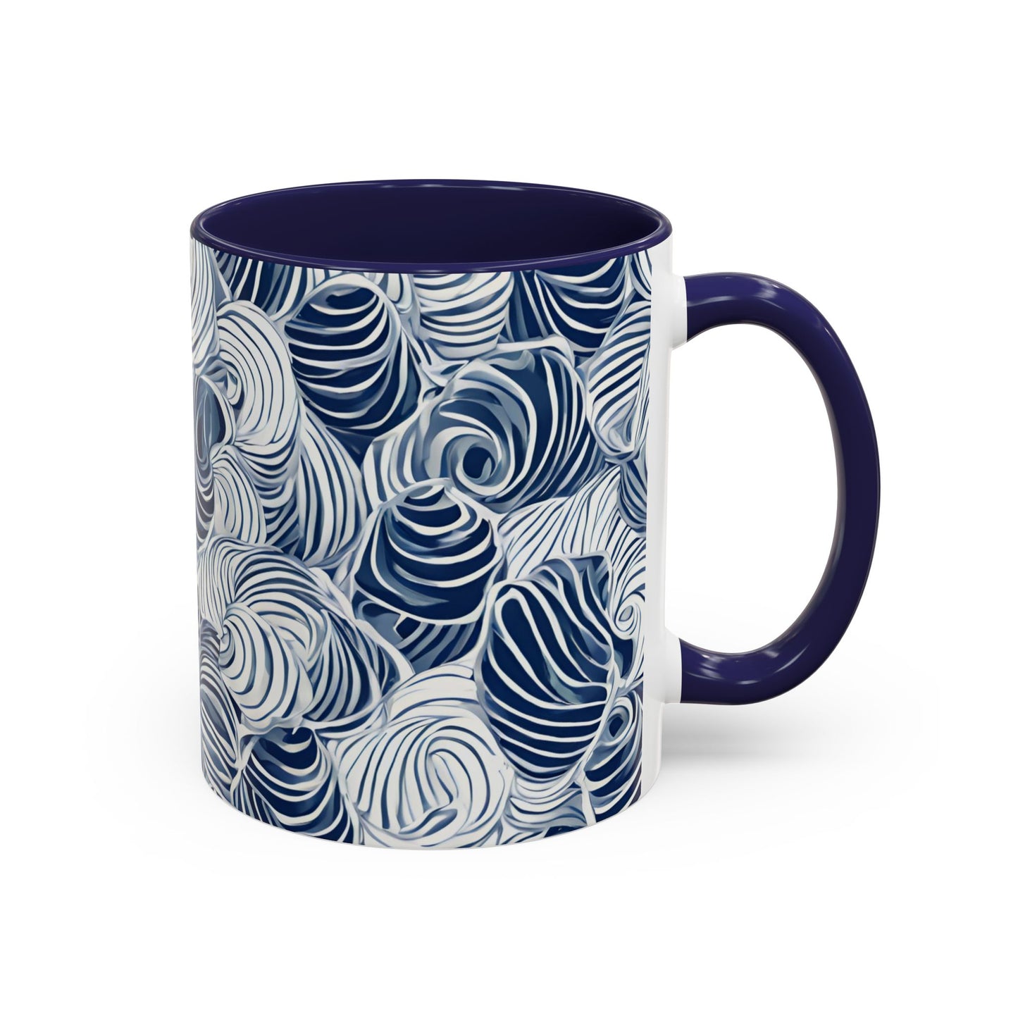 Seashell 5 Accent Coffee Mug (11oz)