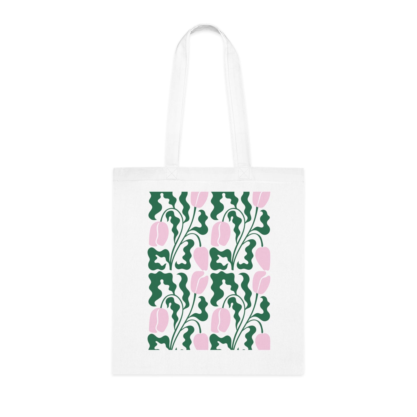 Abstract flowers 15 Cotton Tote