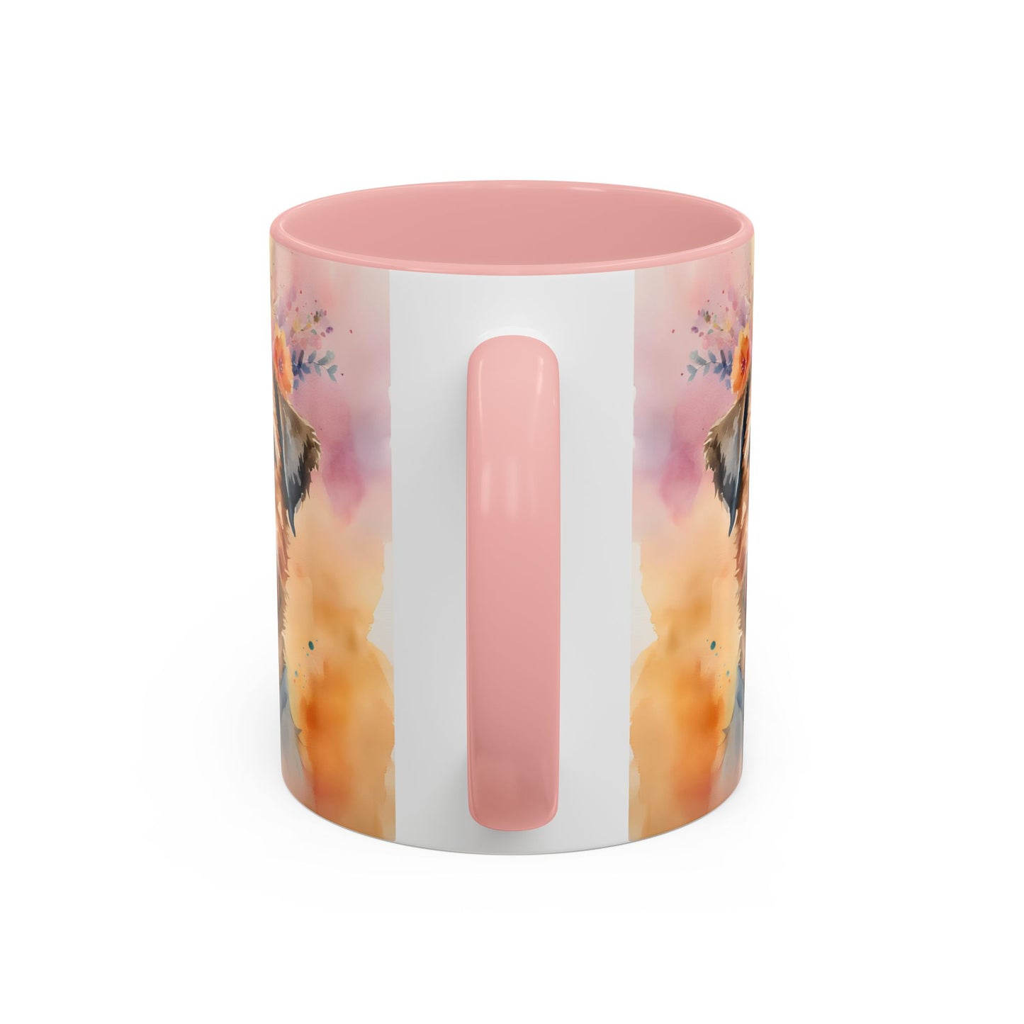 Border Terrier 01 Accent Coffee Mug - Dog Lover Gift