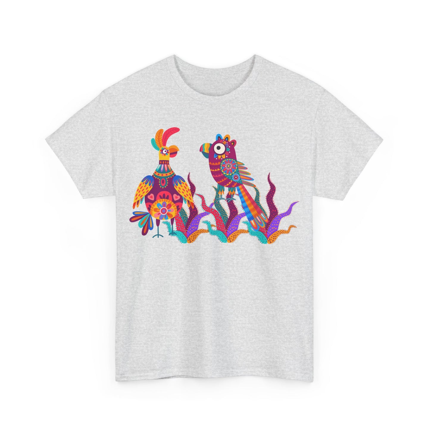 Jazzy birds 01 Unisex Heavy Cotton Tee