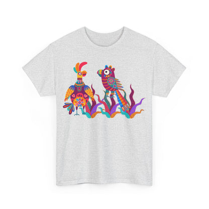 Jazzy birds 01 Unisex Heavy Cotton Tee