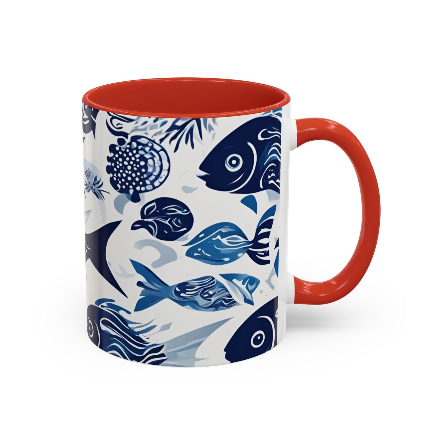 Fish 15 Accent Coffee Mug (11oz)