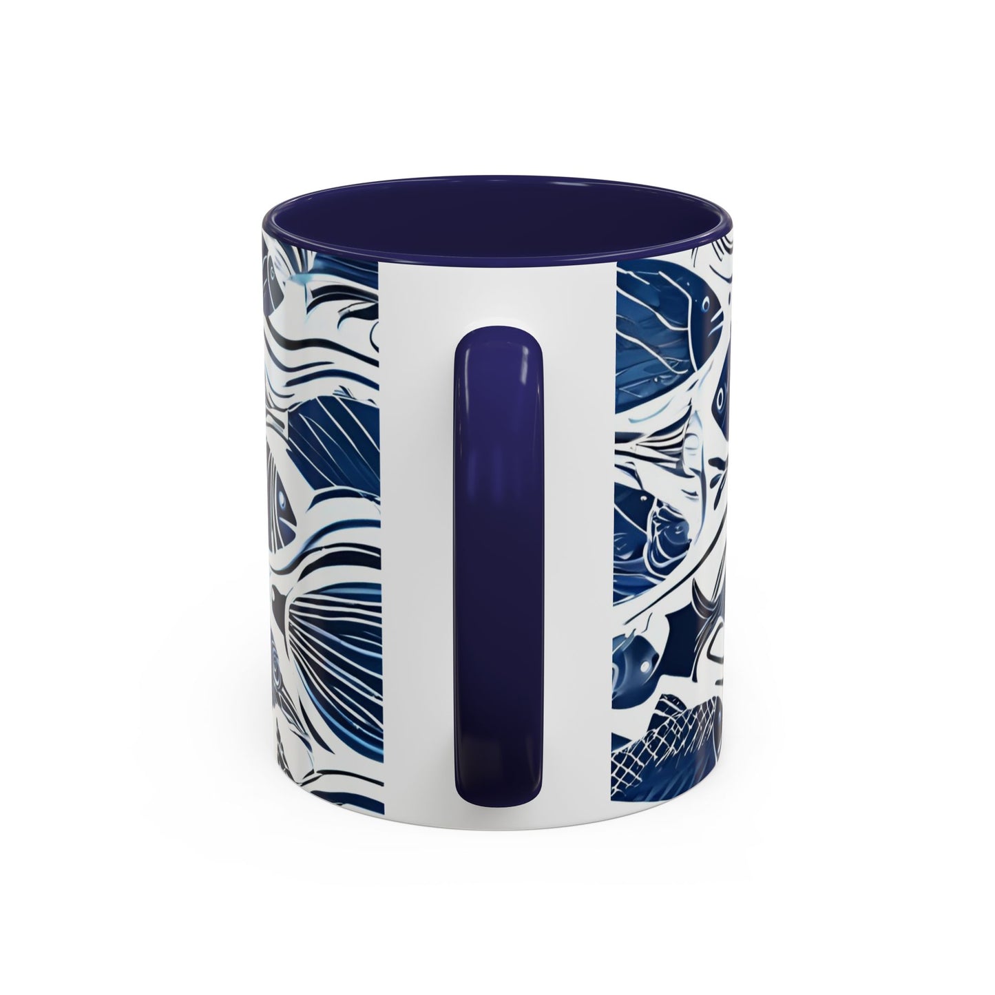 Fish 11 Accent Coffee Mug (11oz)