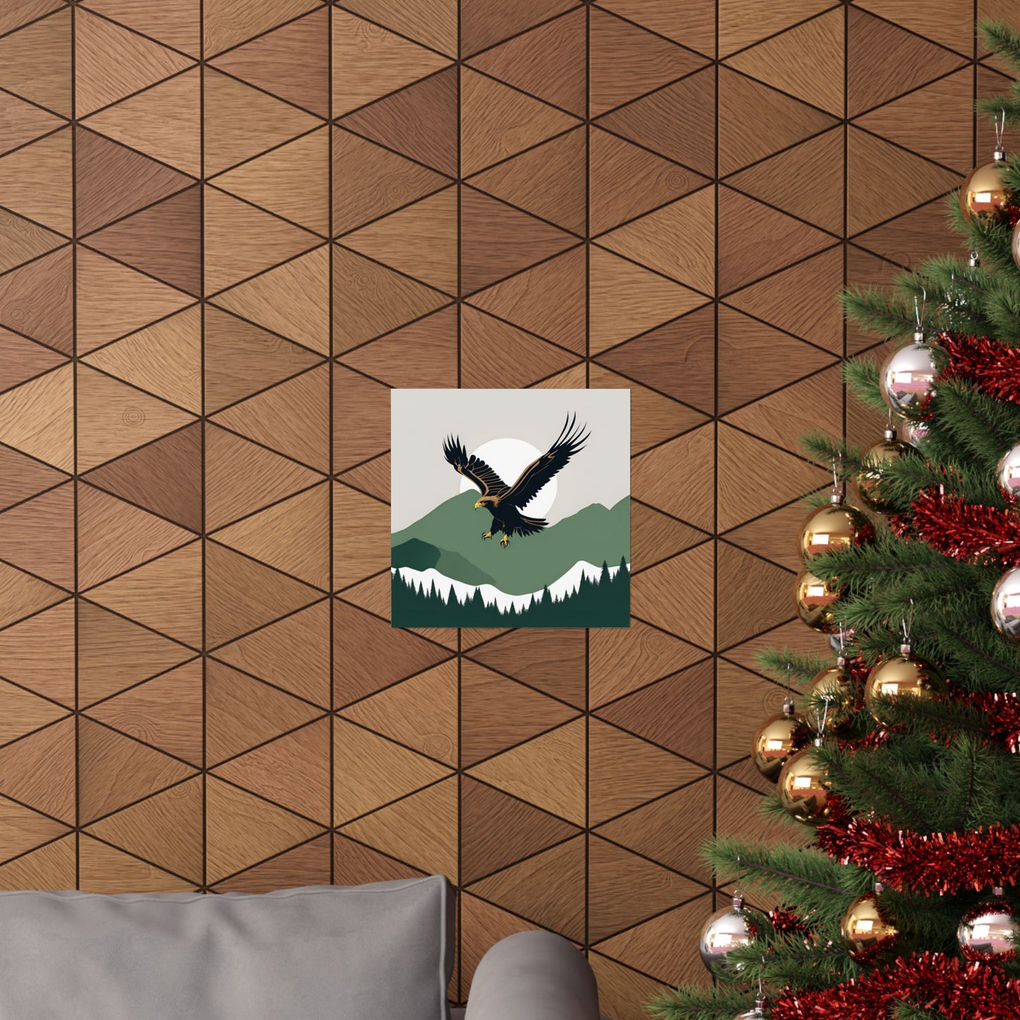 Lone Collection Eagle 20 Matte Square Posters