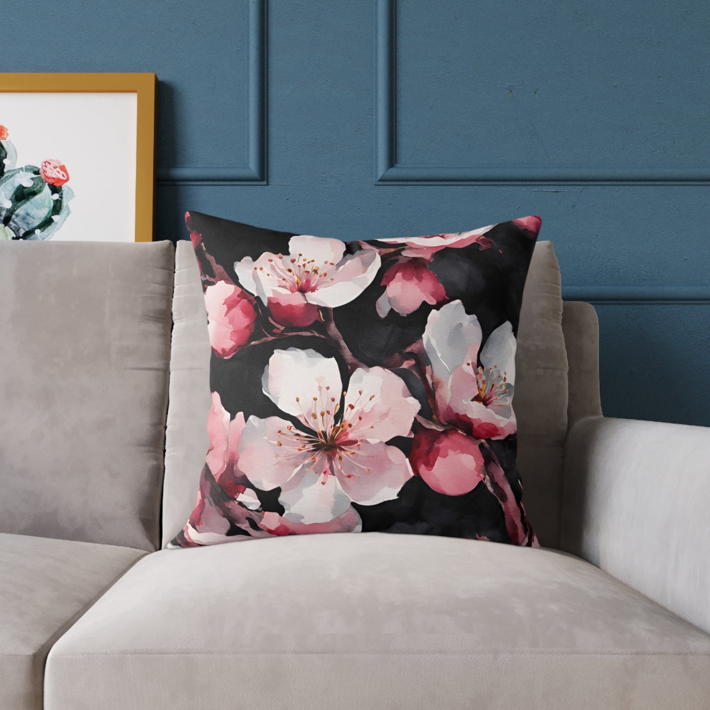 Cherry Blossom 01 Poly Pillow - Natures Beauty Design