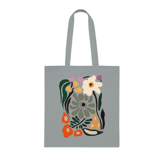 Abstract flowers 13 Cotton Tote