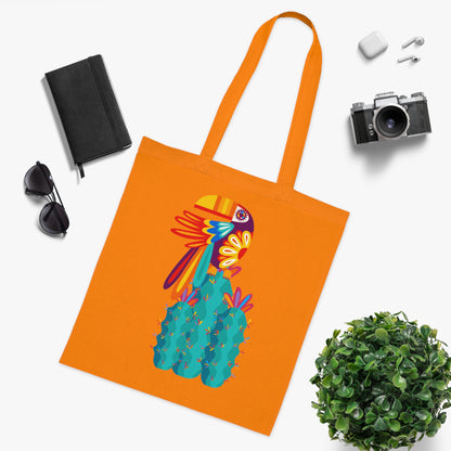 Funky birds 09 Cotton Tote
