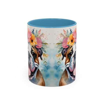 British Bulldog 04 Accent Coffee Mug - Dog Lover Gift
