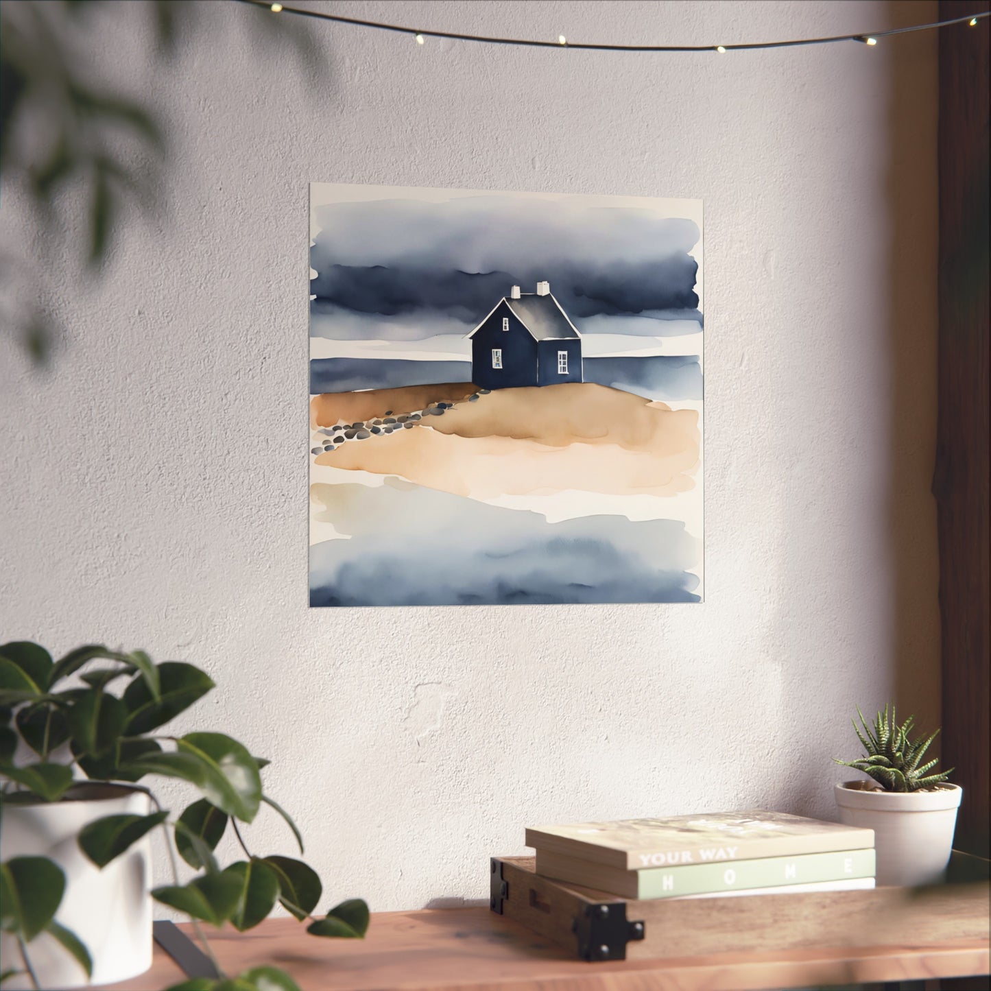 Blue Collection 10 Matte Print