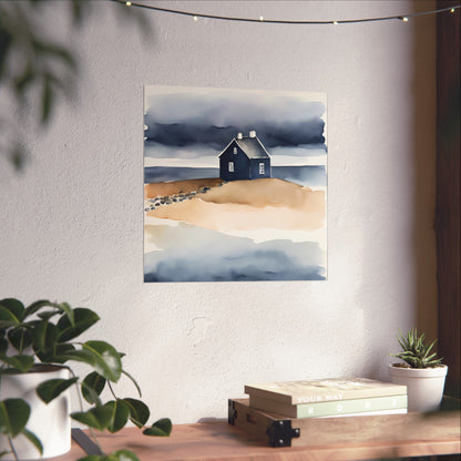 Blue Collection 10 Matte Print