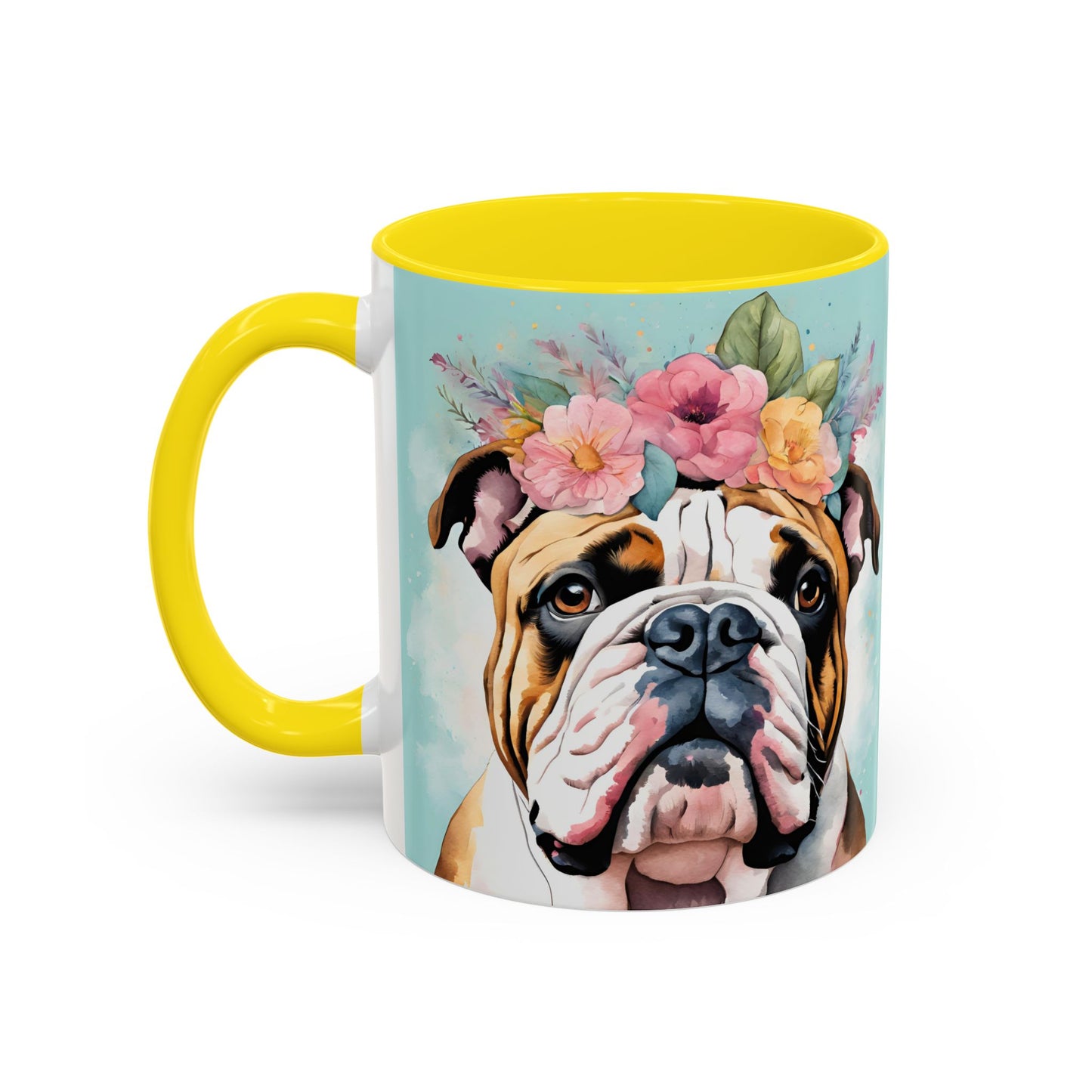 British Bulldog 02 Accent Coffee Mug - Dog Lover Gift