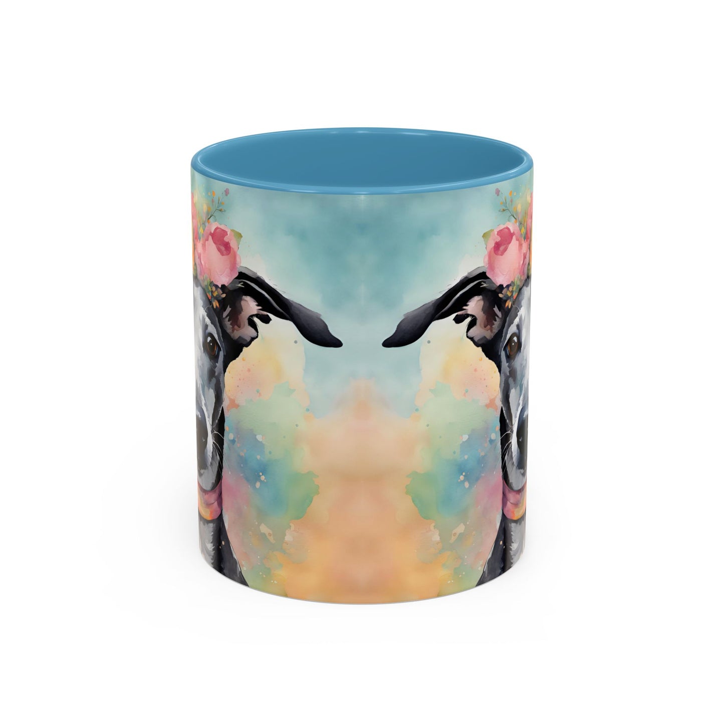 Greyhound 03 Accent Coffee Mug - Dog Lover Gift