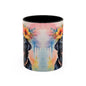 Labrador 03 Accent Coffee Mug - Dog Lover Gift