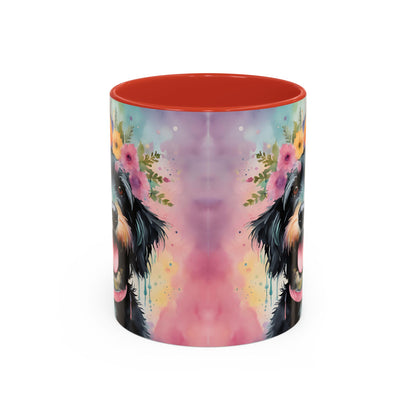 Eddy 02 Accent Coffee Mug - Dog Lover Gift